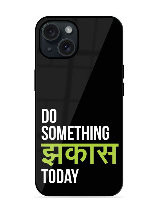 Humorous Hindi Quote Glossy Metal TPU Case