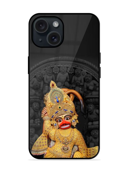 Indian Gold Hanuman Glossy Metal TPU Case