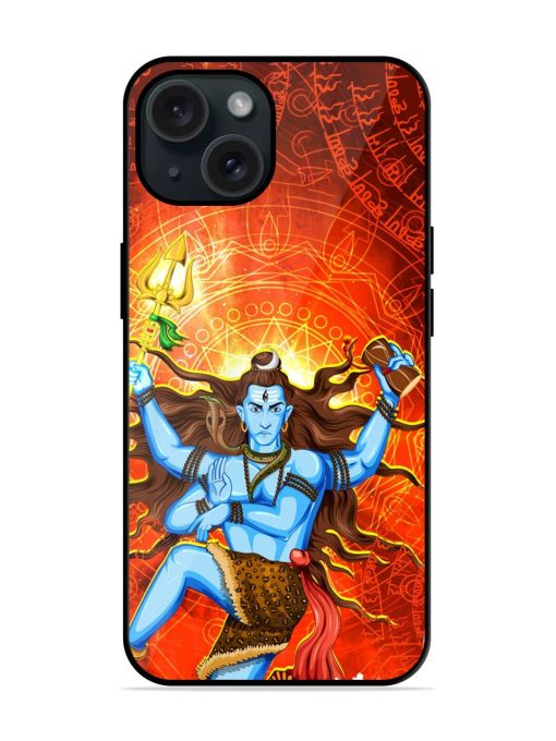 Illustration Lord Shiva Glossy Metal TPU Case