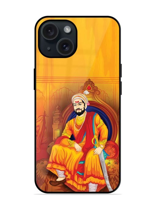 Illustration Shivaji Maharaj Glossy Metal TPU Case