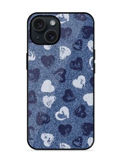 Vector Valentine Background Glossy Metal TPU Case