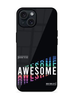 Vector Illustration Form Glossy Metal TPU Case