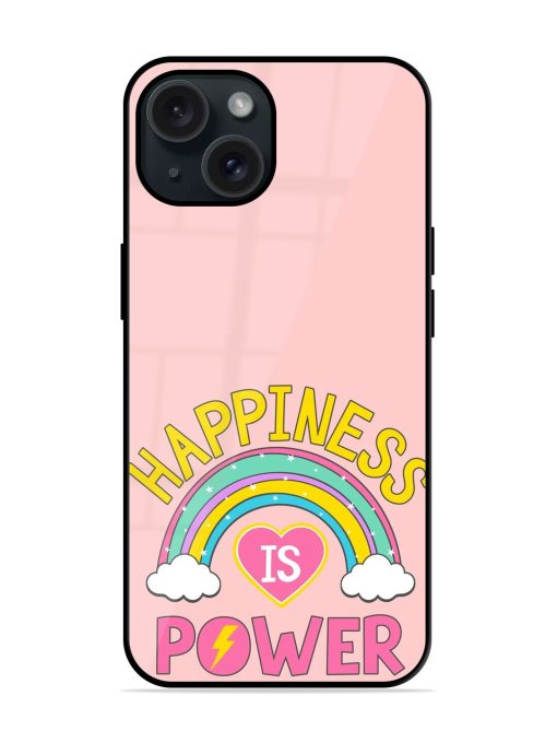 Rainbow Vector Illustration Glossy Metal TPU Case