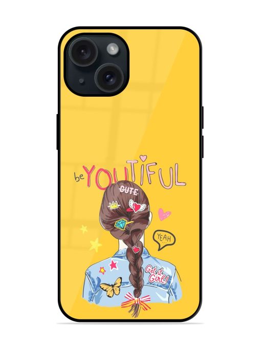 Be Youtiful Slogan Glossy Metal TPU Case Edge Zapvi