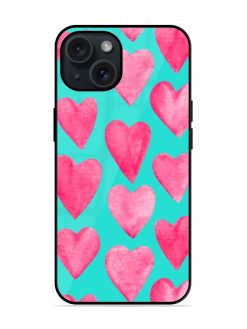 Beautiful Vector Illustration Glossy Metal TPU Case