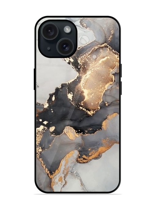 Luxury Abstract Fluid Glossy Metal TPU Case