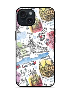 Vector London Landmark Glossy Metal TPU Case