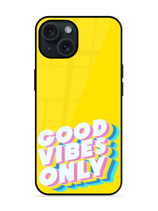 Good Vibes Only Glossy Metal TPU Case