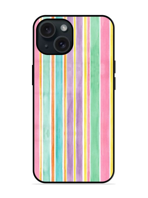 Hand Drawn Watercolor Glossy Metal TPU Case