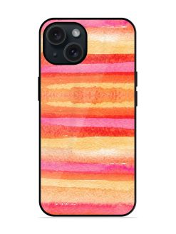Watercolor Hand Painted Glossy Metal TPU Case