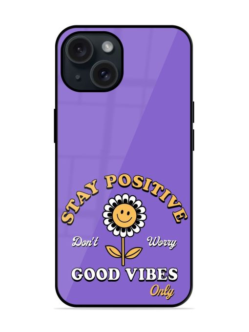 Retro Positive Flower Glossy Metal TPU Case