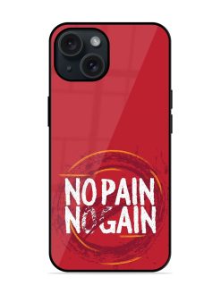 Inspiring Workout Fitness Glossy Metal TPU Case