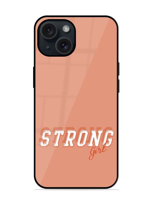 Strong Girlgraphic Design Glossy Metal TPU Case