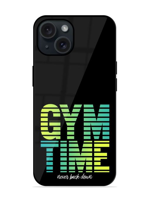 Gym Time Fashion Glossy Metal TPU Case