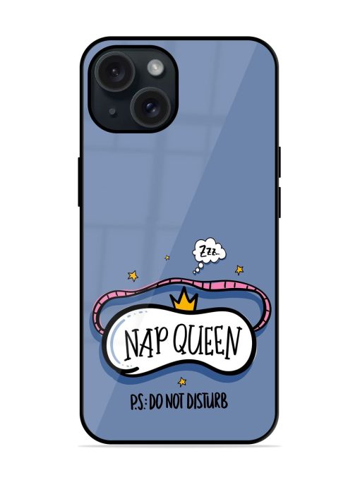 Nap Queen Sleeping Glossy Metal TPU Case