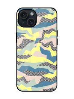 Vector Seamless Creative Glossy Metal TPU Case