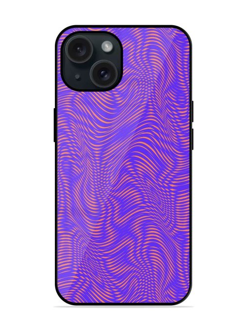 Optical Pattern Psychedelic Glossy Metal TPU Case