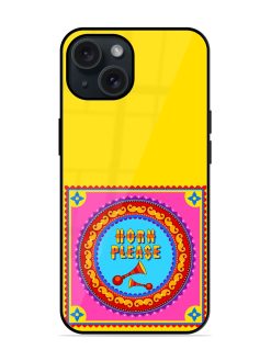 Vector Design Horn Glossy Metal TPU Case