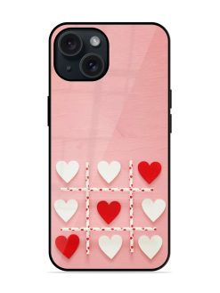 Valentines Day Concept Glossy Metal TPU Case