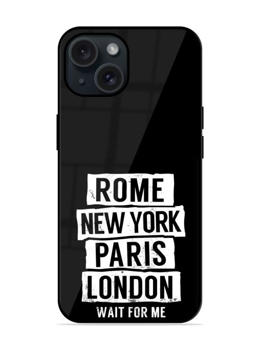 Rome New York Glossy Metal TPU Case