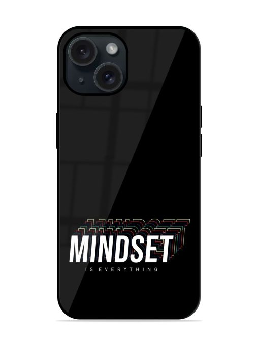 Mindset Everything Slogan Glossy Metal TPU Case