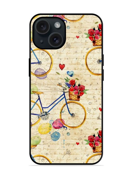 Hand Drawn Watercolor Glossy Metal TPU Case