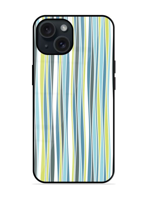 Seamless Ripple Pattern Glossy Metal TPU Case