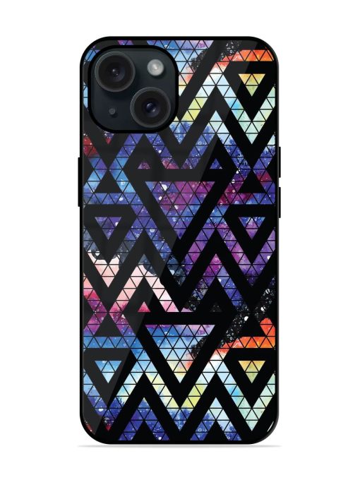 Galaxy Seamless Pattern Glossy Metal TPU Case