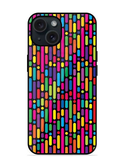 Seamless Pattern Geometric Glossy Metal TPU Case