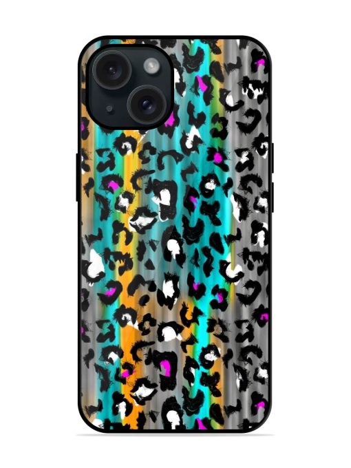 Mix Animal Skin Glossy Metal TPU Case