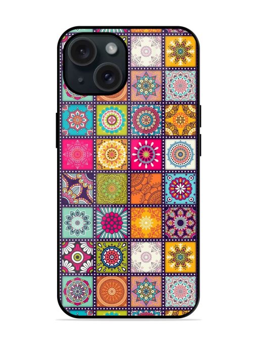 Seamless Pattern Vintage Glossy Metal TPU Case