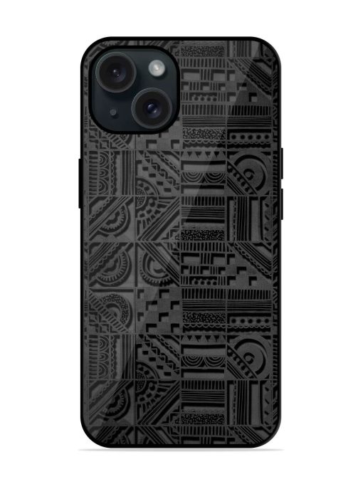 Seamless Pattern Glossy Metal TPU Case