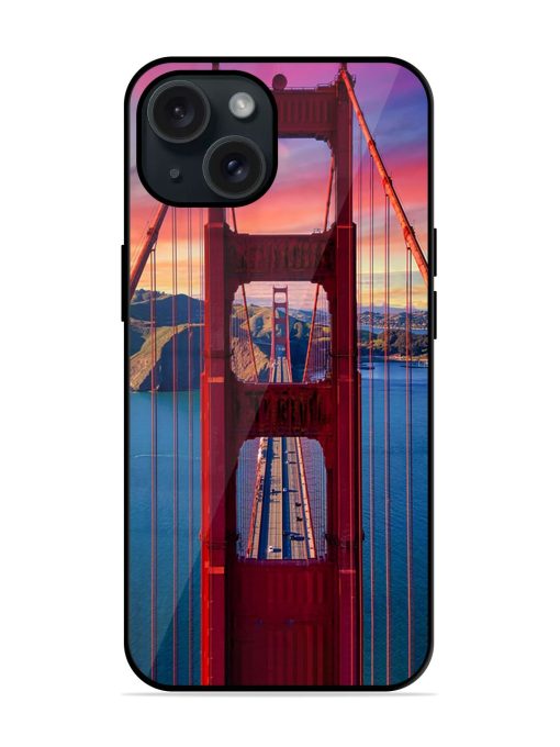 Cable Bridge Glossy Metal TPU Case