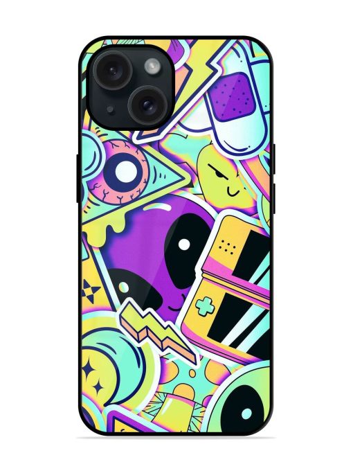 Scratch Art Glossy Metal TPU Case