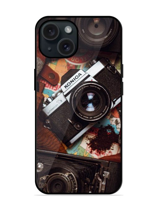 Konica Camera Glossy Metal TPU Case