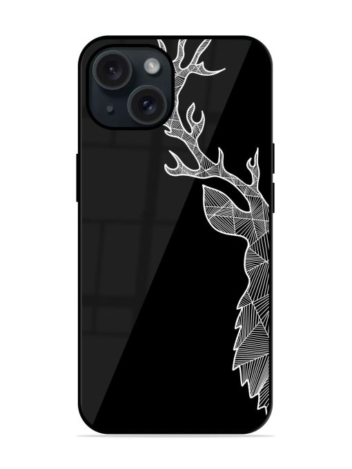 Deer Art Glossy Metal TPU Case