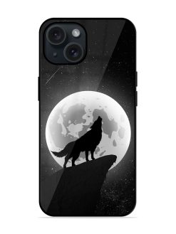 Wolf Cries To Glossy Metal TPU Case