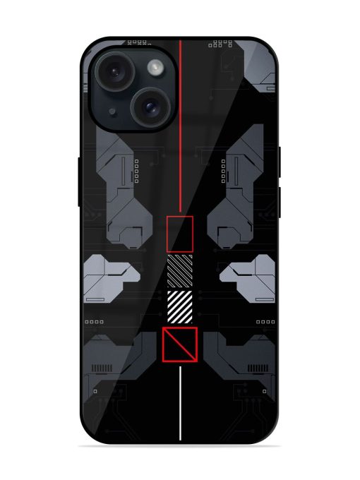 Cyberpunk Glossy Metal TPU Case