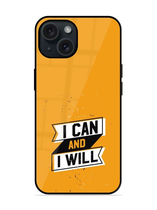 I Can And Glossy Metal TPU Case