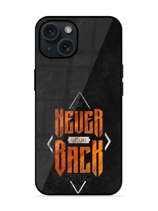 Never Look Back Glossy Metal TPU Case