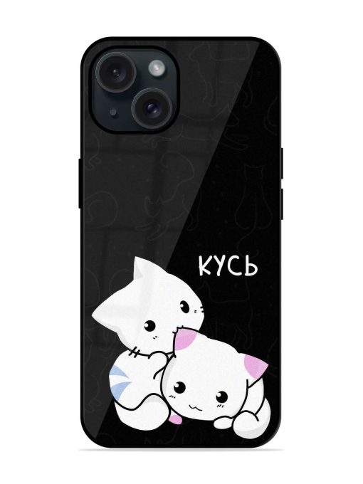 Kycb Cat Glossy Metal TPU Case