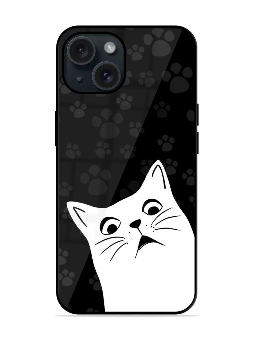 Aww Cat Glossy Metal TPU Case Edge Zapvi