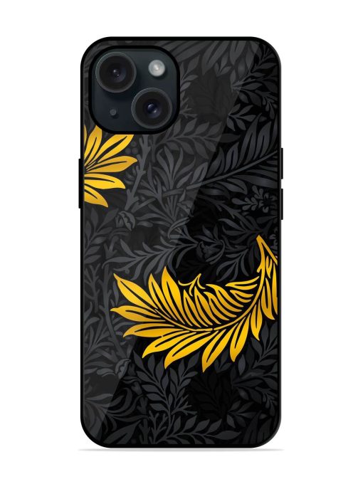 Golden Branch Glossy Metal TPU Case