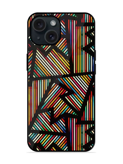 Spectrum Geometric Seamless Glossy Metal TPU Case