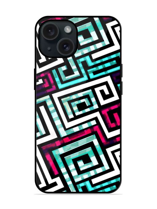 Spiral Seamless Pattern Glossy Metal TPU Case