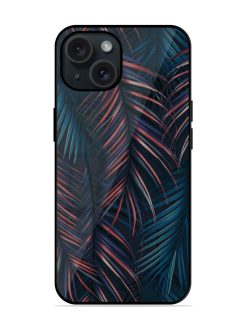 Tropical Seamless Pattern Glossy Metal TPU Case
