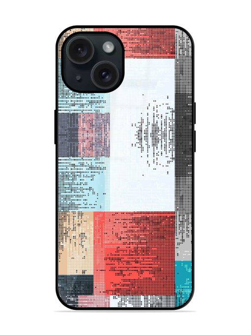 Abstract Geometric Seamless Glossy Metal TPU Case Edge Zapvi