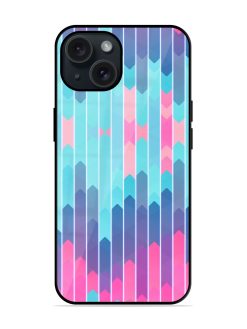 Abstract Lines Vector Glossy Metal TPU Case