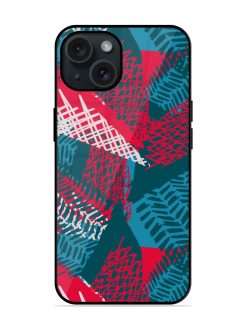 Abstract Seamless Pattern Glossy Metal TPU Case