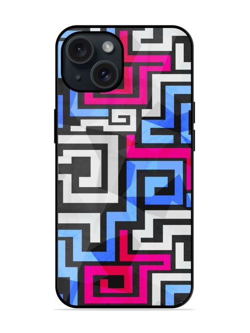 Bright Spirals Seamless Glossy Metal TPU Case